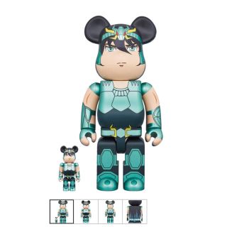 メディコムトイ(MEDICOM TOY)のBE@RBRICK 龍星座の紫龍 100％ & 400％(その他)