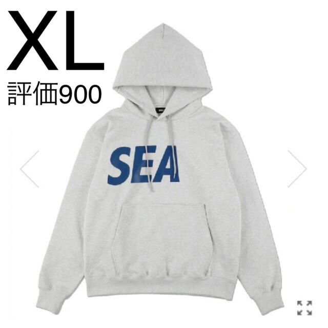 XL パーカー　ウィンダンシー　ロゴ　windandsea