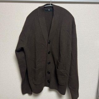 ユニクロ(UNIQLO)の＋JプレミアムラムVネックカーディガン（長袖）(カーディガン)