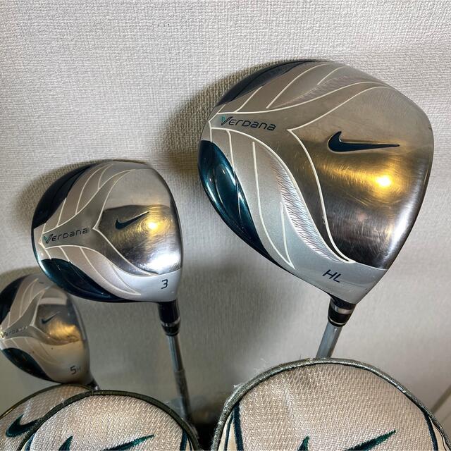 ブラウン×ピンク NIKE ナイキ Verdana レディース ゴルフクラブセット 初心者 入門
