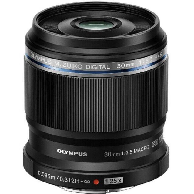 OLYMPUS(オリンパス)のOLYMPUS M.ZUIKO ED30mm f3.5 MACRO マクロレンズ スマホ/家電/カメラのカメラ(レンズ(単焦点))の商品写真