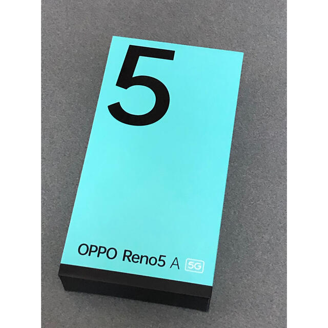 新品 OPPO Reno5 A シルバーブラック - スマートフォン本体