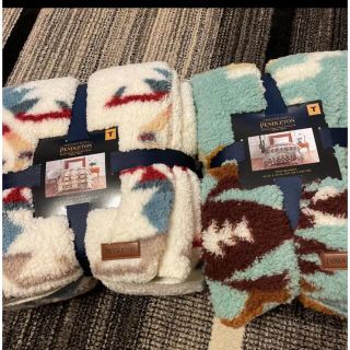 ペンドルトン(PENDLETON)の新品　コストコ　ペンドルトン　ブランケット　毛布　ツインサイズ ２枚(毛布)