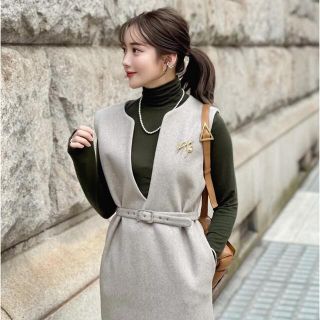 ディーホリック(dholic)のhyeon wool touch rever onepiece(ロングワンピース/マキシワンピース)