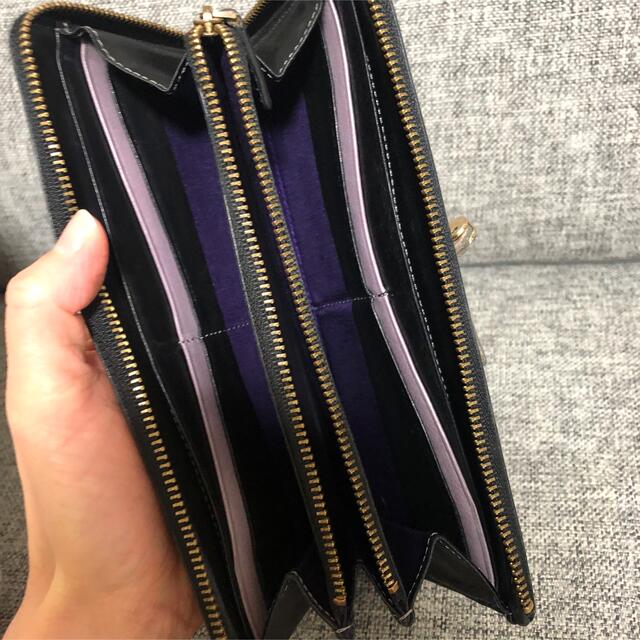 ポールスミス　リボン　長財布　ブラック レディースのファッション小物(財布)の商品写真