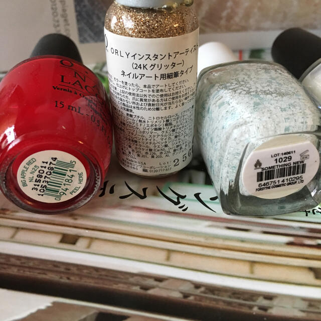 OPI(オーピーアイ)のOPI ORLY nubar ネイルカラー 7点 コスメ/美容のネイル(マニキュア)の商品写真