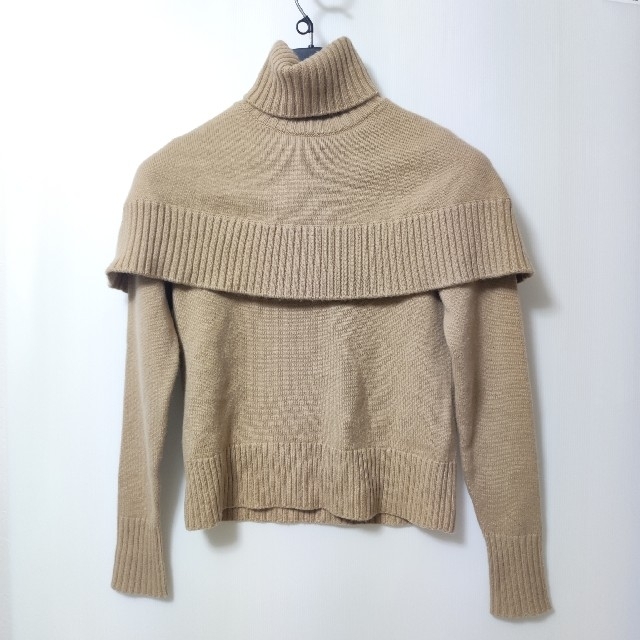 クロエ カシミヤ タートルネックニット セーター ベージュ 売上No.1 37