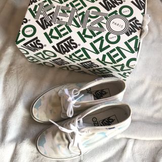 ケンゾー(KENZO)のKENZO VANS コラボ クラウド柄 スニーカー(スニーカー)