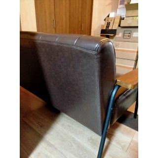 ニトリ/2人用合皮ソファ(Nシールド ステイン2KD DBR)の通販 by れ