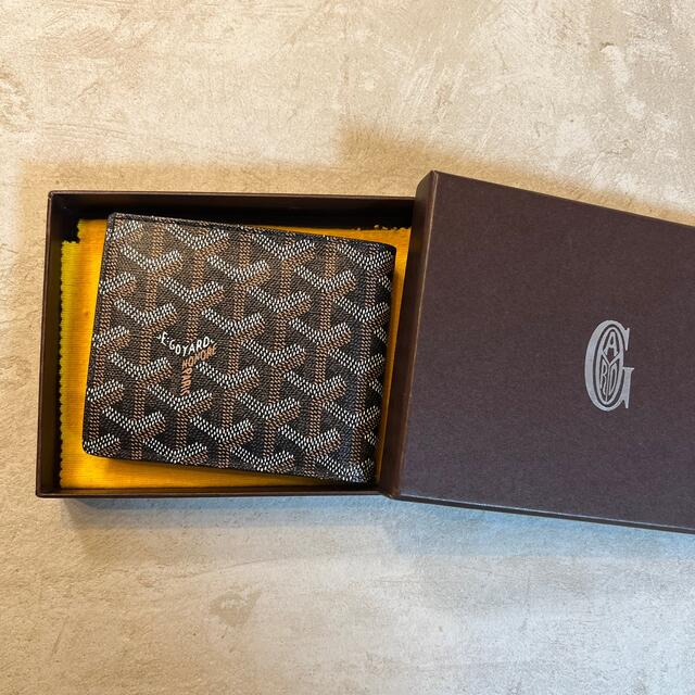 美品⭐︎GOYARD⭐︎2つ折り財布メンズ