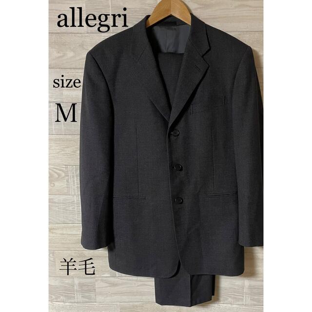 allegri(アレグリ)のallegri  スーツ  セットアップ　羊毛　M メンズのスーツ(セットアップ)の商品写真