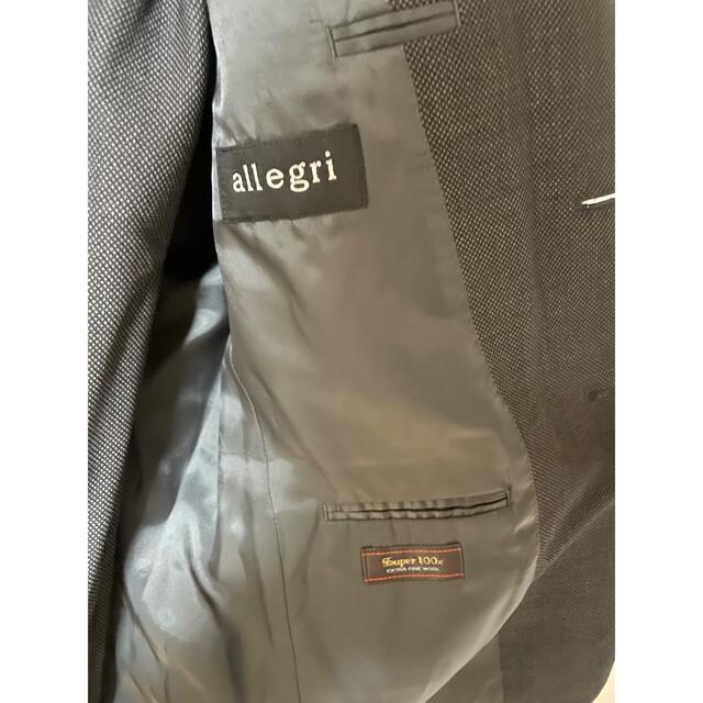 allegri(アレグリ)のallegri  スーツ  セットアップ　羊毛　M メンズのスーツ(セットアップ)の商品写真