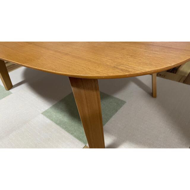 MUJI (無印良品) - 無印良品 楕円形ローテーブルの通販 by MUJI (無印良品) - 無印良品 楕円形ローテーブルの通販 by