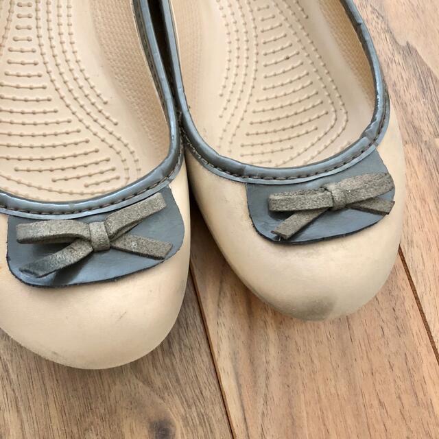 crocs(クロックス)のクロックス パンプス フラットシューズ モカブラウン w4  20cmくらい キッズ/ベビー/マタニティのキッズ靴/シューズ(15cm~)(その他)の商品写真