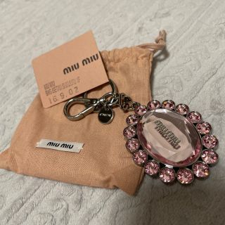 ミュウミュウ(miumiu)のmiumiu キーホルダー(キーホルダー)