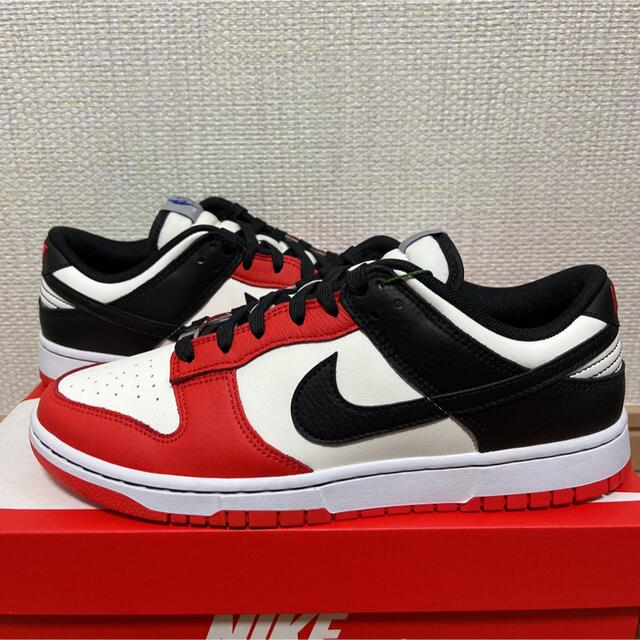 ナイキ DUNK LOW NBA Chicago 27cm - スニーカー