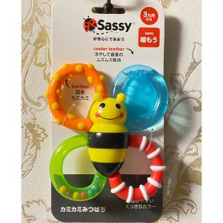 サッシー(Sassy)のSassy 歯固めラトル 3ヶ月〜(知育玩具)