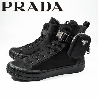 プラダ(PRADA)の新品 100％本物 正規品 PRADA Re Nylon ハイトップスニーカー(スニーカー)