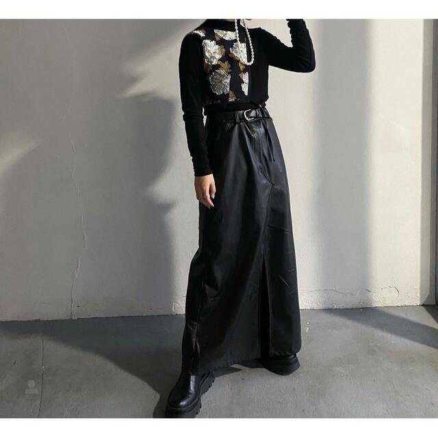 くらしを楽しむアイテム TOGA レザースカート ilam.org