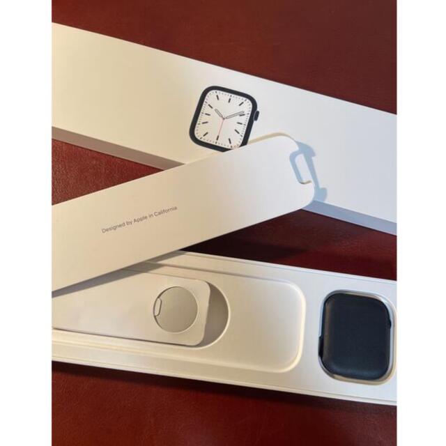 Apple Watch(アップルウォッチ)の超美品Apple Watch Series 7 （GPSモデル）バンド2本セット メンズの時計(腕時計(デジタル))の商品写真