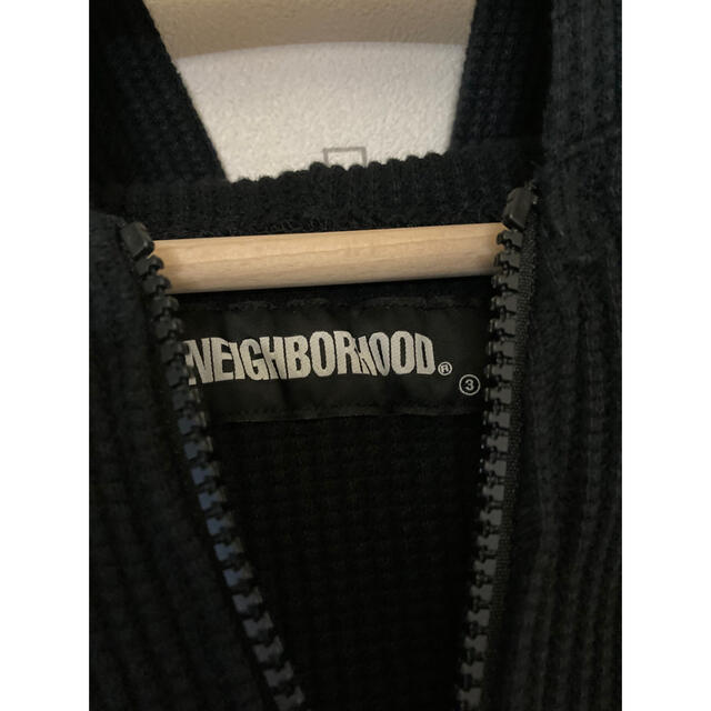 NEIGHBORHOOD WAFFLE/C-ZIP HOODED.LS 新品 黒