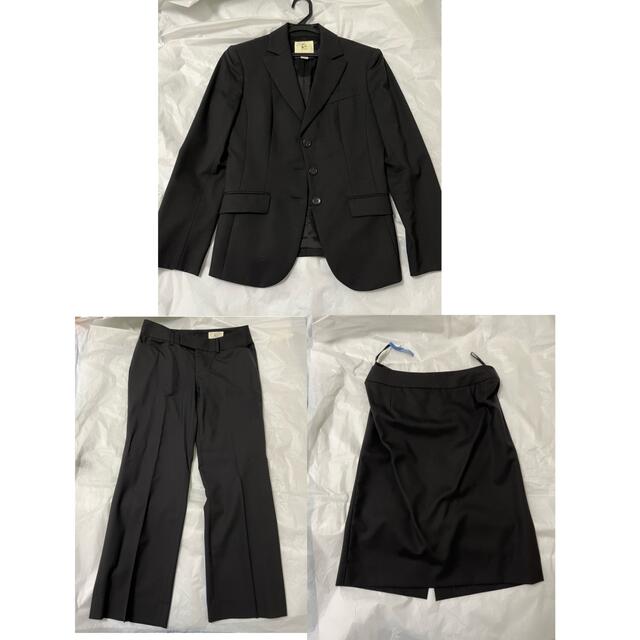 kumikyoku（組曲）(クミキョク)の【中古】　組曲　リクルートスーツ　3点セット レディースのフォーマル/ドレス(スーツ)の商品写真