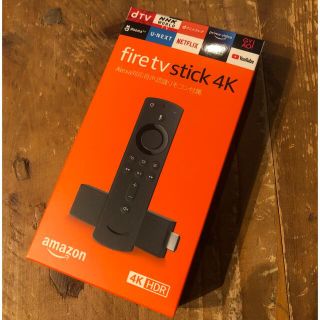 新品未開封　Amazon Fire TV Stick 4K  (映像用ケーブル)