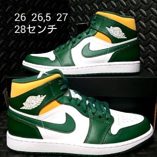 ナイキ(NIKE)のJordan1 Mid Seattle Supersonics(スニーカー)