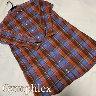 ジムフレックス(GYMPHLEX)のジムフレックス12 コットン起毛ネル チェックシャツワンピ(シャツ/ブラウス(長袖/七分))