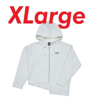 ボウダンショウネンダン(防弾少年団(BTS))のJUNG KOOK ARMYST ZIP-UP HOODY WHITE XL(パーカー)