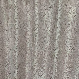 フランフラン ドレッシー×スペイシア ダブルカーテン パープル