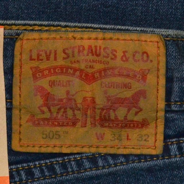 W34 新品 Levis WARM 00505-2060 ストレッチ 505 5