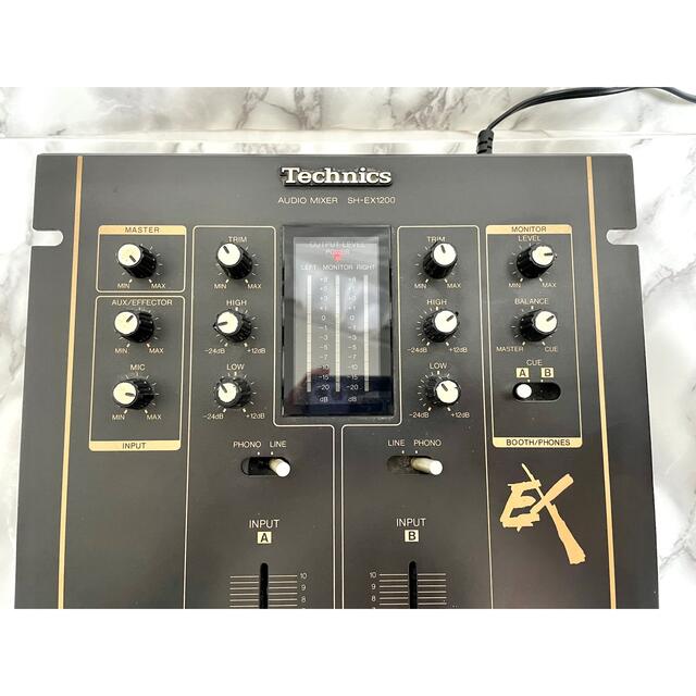 愛用 AUDIO Technics MIXER DJミキサー SH-EX1200 - DJ機器 - alrc.asia