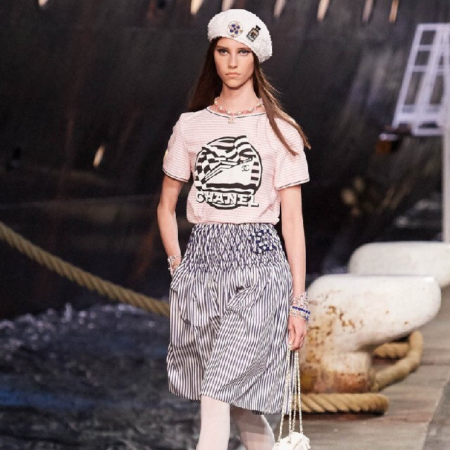 CHANEL♥️シャネルスカート2019クルーズ ラ・パウザ♥️未使用 | フリマアプリ ラクマ