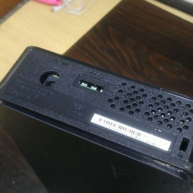 【ジャンク】BUFFALO 外付けハードディスク 動作不良品 スマホ/家電/カメラのPC/タブレット(PC周辺機器)の商品写真