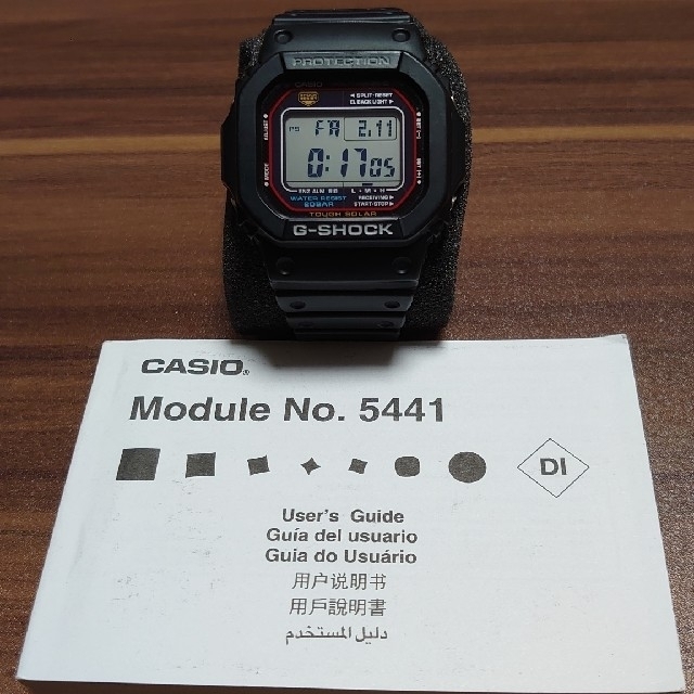 G-SHOCK GW-M5610-1　電波時計　マルチバンド　タフソーラー