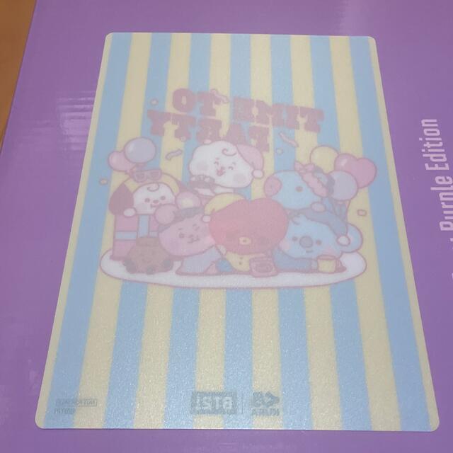 防弾少年団(BTS)(ボウダンショウネンダン)のくら寿司　BT21 下敷き　オール エンタメ/ホビーのタレントグッズ(アイドルグッズ)の商品写真