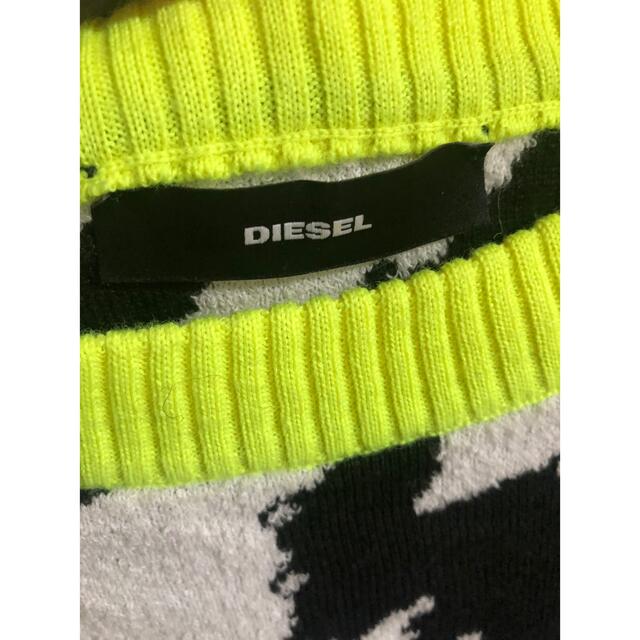 DIESEL(ディーゼル)のDIESEL ディーゼル　ニット　美品　送料無料 レディースのトップス(ニット/セーター)の商品写真