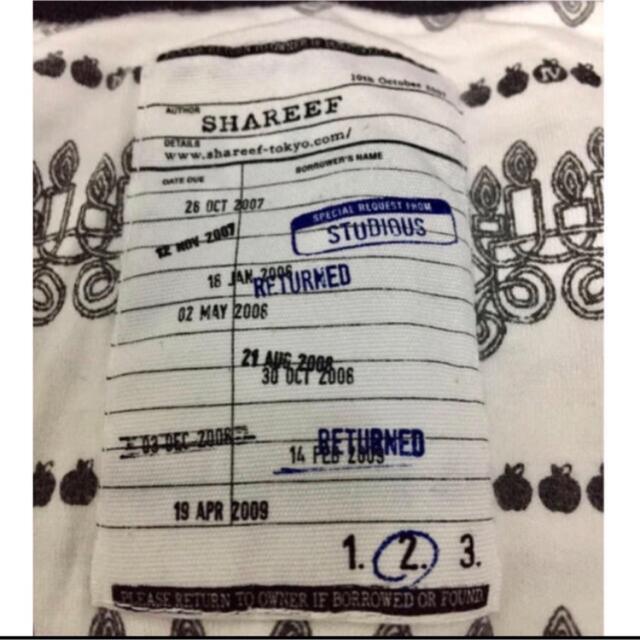 SHAREEF(シャリーフ)のSHAREEF 半袖Tシャツ メンズのトップス(Tシャツ/カットソー(半袖/袖なし))の商品写真