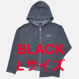 ボウダンショウネンダン(防弾少年団(BTS))のBTS JUNG KOOK ARMYST ZIP-UP HOODY 黒　L(パーカー)