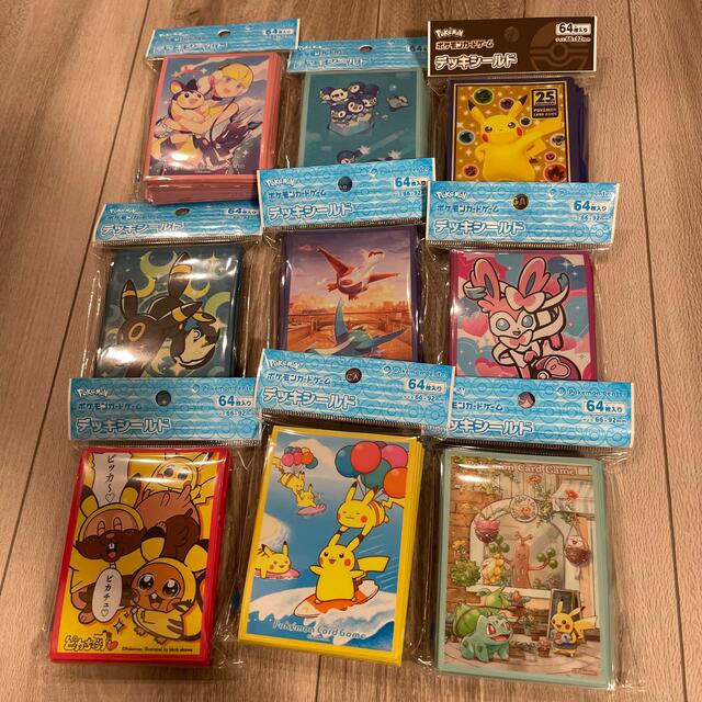 ポケモン デッキシールド まとめ売り 新品未開封 訳あり 68.0%OFF www