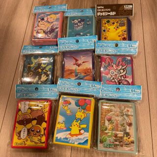 ポケモン(ポケモン)のポケモン　デッキシールド　まとめ売り　新品未開封(カードサプライ/アクセサリ)