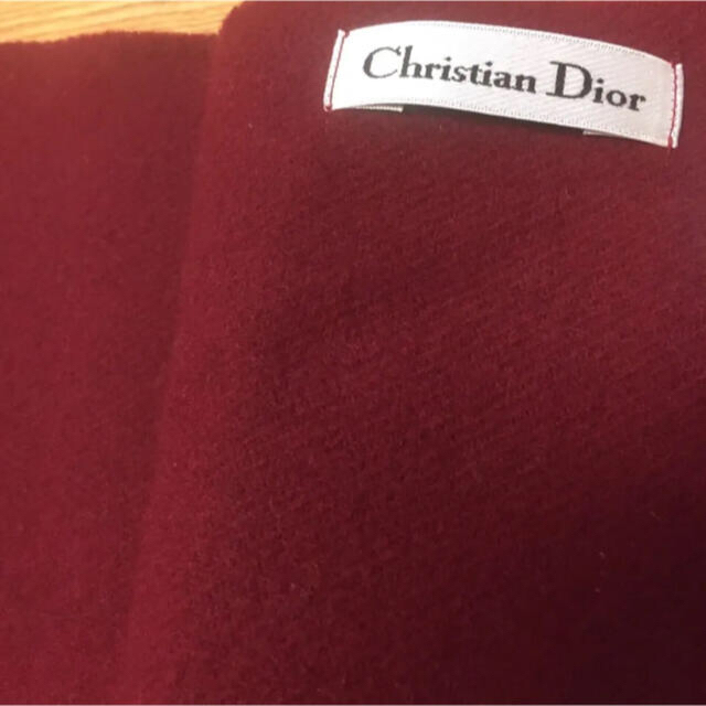 Christian Dior(クリスチャンディオール)のChristianDior Y-TK 03  マフラー　　ウール100㌫ レディースのファッション小物(マフラー/ショール)の商品写真