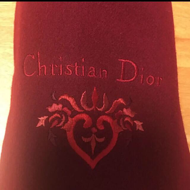 Christian Dior(クリスチャンディオール)のChristianDior Y-TK 03  マフラー　　ウール100㌫ レディースのファッション小物(マフラー/ショール)の商品写真