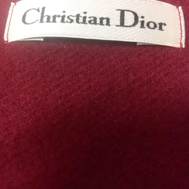 Christian Dior(クリスチャンディオール)のChristianDior Y-TK 03  マフラー　　ウール100㌫ レディースのファッション小物(マフラー/ショール)の商品写真