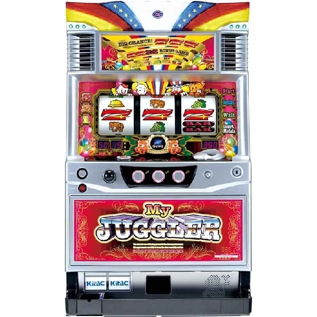 パチスロ実機 マイジャグラー3 コイン不要機付 【☆安心の定価販売