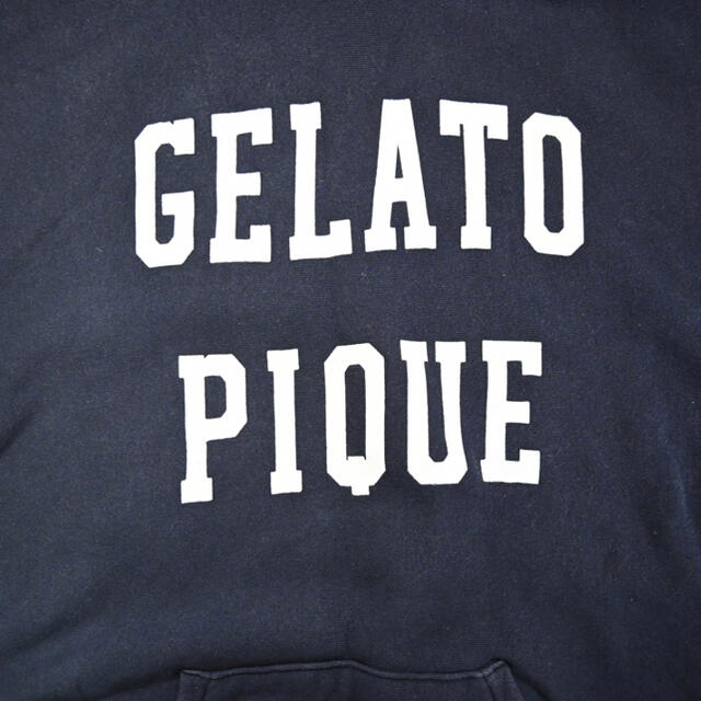 ジェラートピケ オム GELATO PIQUE HOMME パーカー  紺  L 2