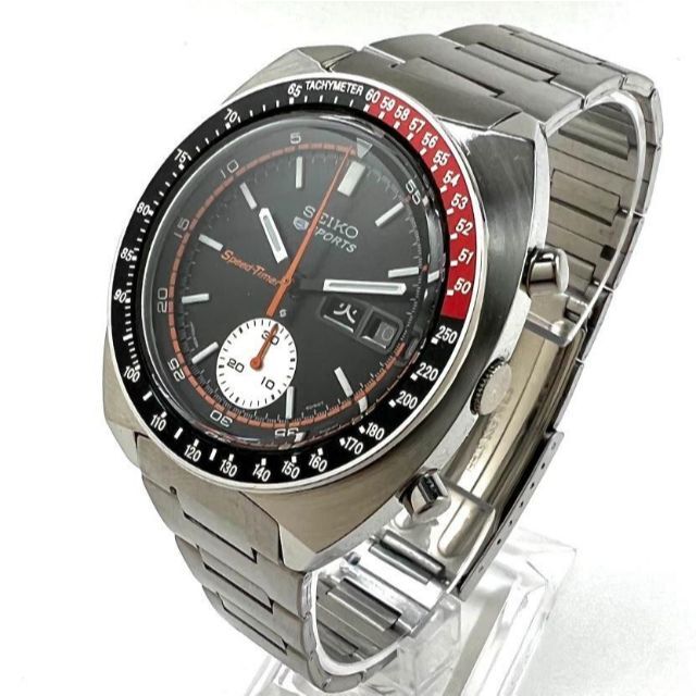 SEIKO セイコー 5 スポーツ スピードタイマー ブラック コーク 漢字