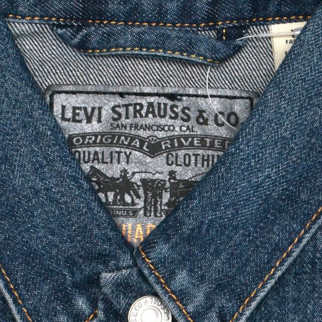 Levi's(リーバイス)のL 新品 Levis JACQUARD 77381-0000 デニムジャケット メンズのジャケット/アウター(Gジャン/デニムジャケット)の商品写真
