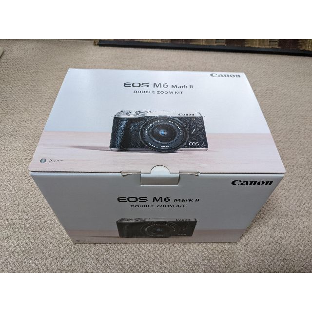 お買得！】 ミラーレス一眼カメラ Canon - Canon EOSM6 ダブルズーム